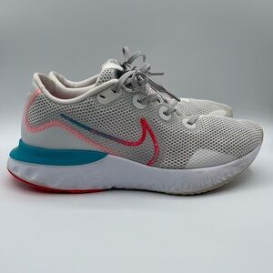 Nike Renew Run Men’s Size 12 White Running Athletic Shoes CK6357-101